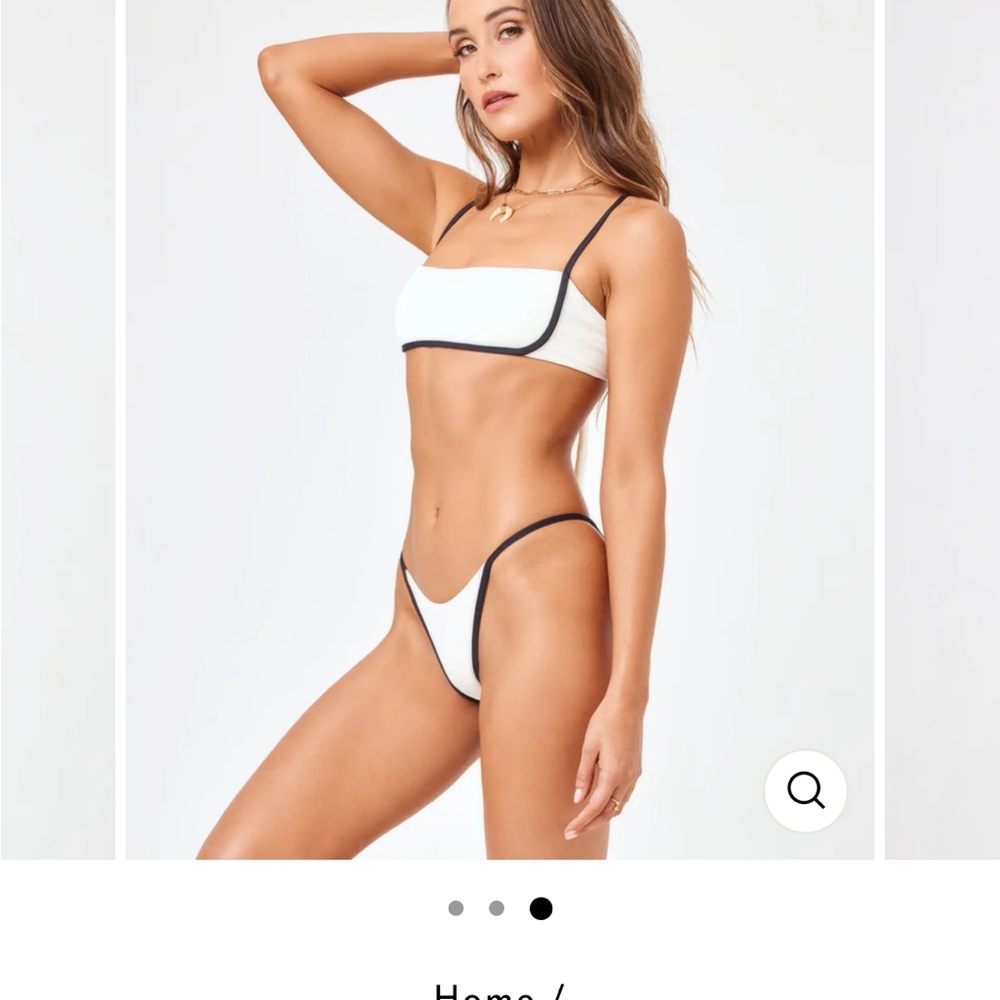 L*Space Ribbed Jay Bikini Bottom - Picture 7 of 7